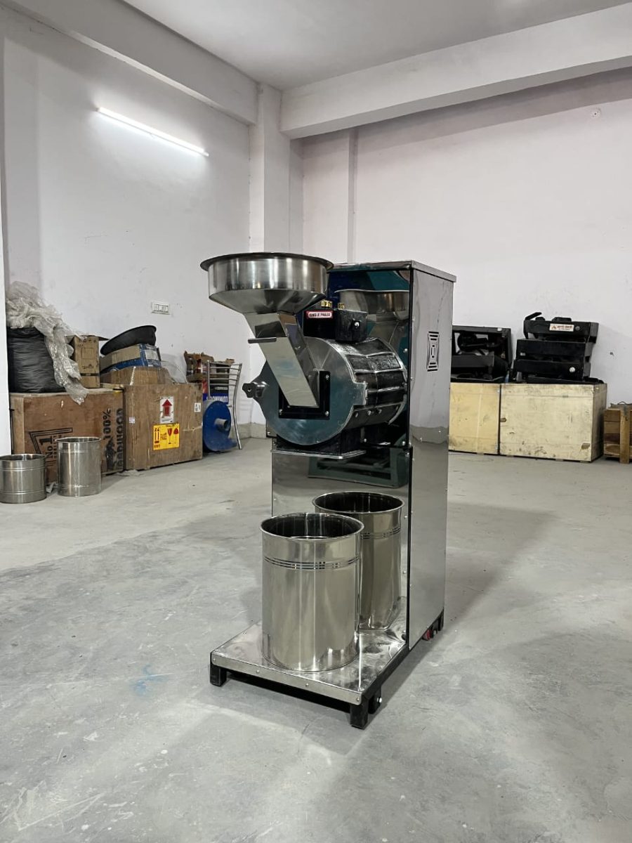 Mirchi dhani powder machine